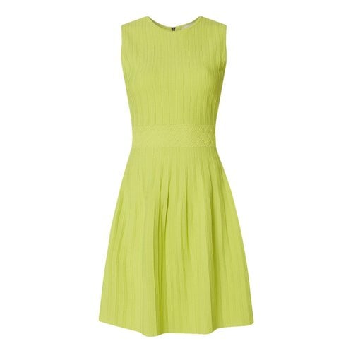 Pre-owned Ted Baker Mid-length Dress In Yellow