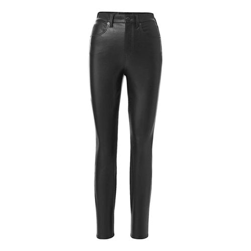 Pre-owned Veronica Beard Slim Jeans In Black