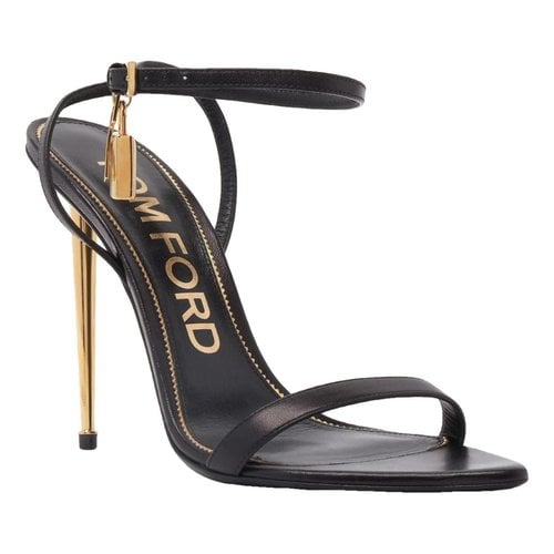 Pre-owned Tom Ford Patent Leather Heels In Black