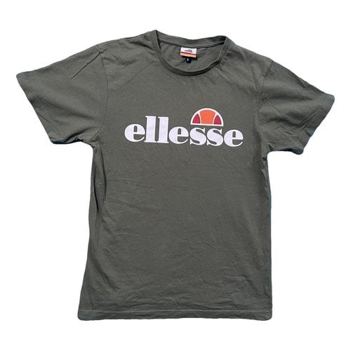 Pre-owned Ellesse T-shirt In Green