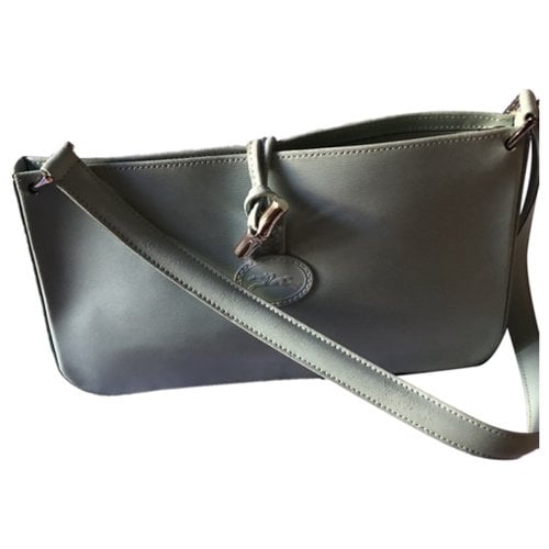 Pre-owned Longchamp Balzane Leather Clutch Bag In Other