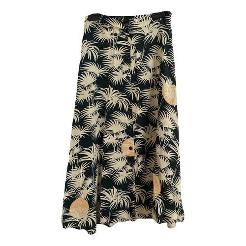 Pre-owned Des Petits Hauts Mid-length Skirt In Beige