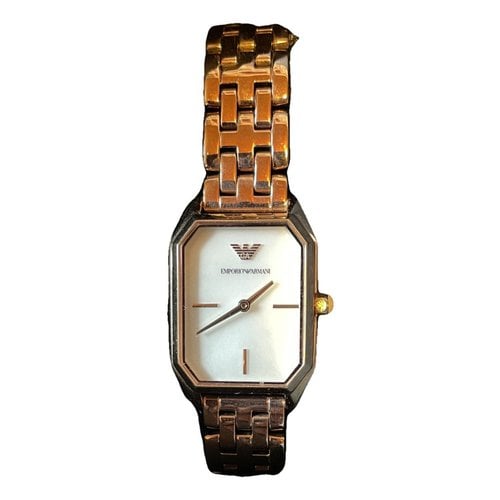 Pre-owned Emporio Armani Watch In Other