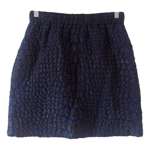 Pre-owned Aspesi Skirt In Blue