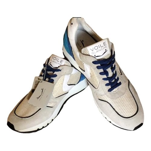 Pre-owned Voile Blanche Low Trainers In Multicolour