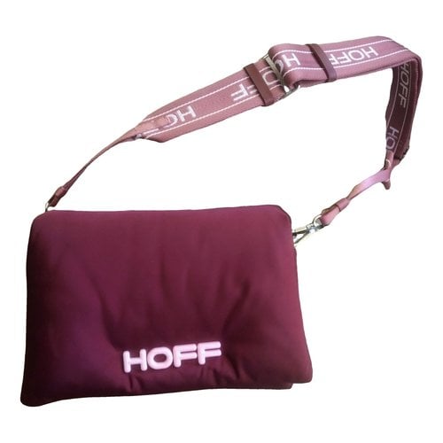 Pre-owned Hoff Handbag In Burgundy