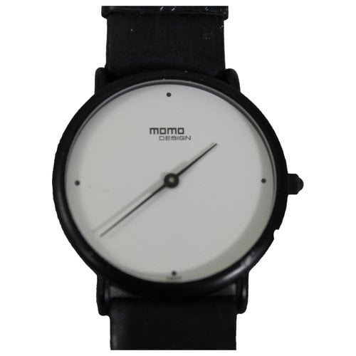 Pre-owned Momo Design Watch In Black