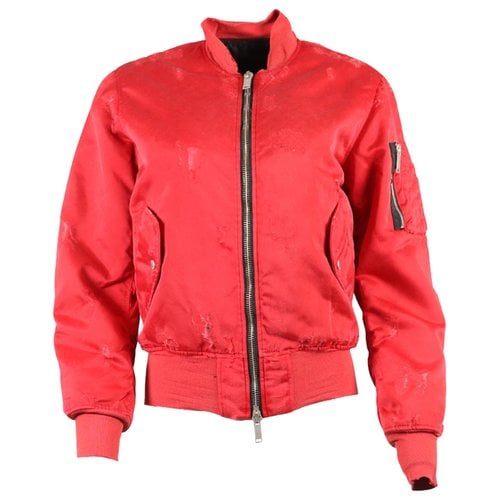 Pre-owned Ben Taverniti Unravel Project Jacket In Red