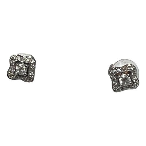 Pre-owned Mauboussin White Gold Earrings In Silver