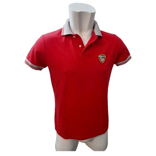 Pre-owned Blauer Polo Shirt In Red