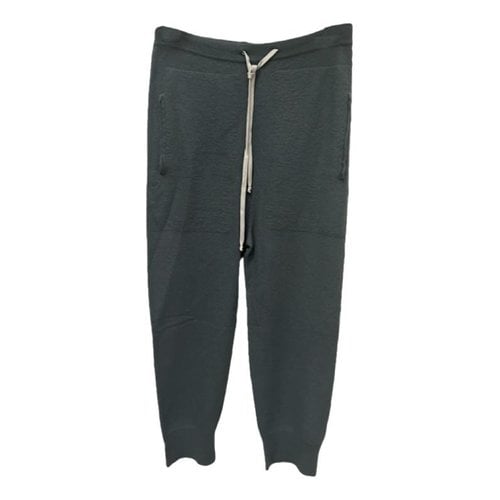 Pre-owned Rick Owens Cashmere Trousers In Other