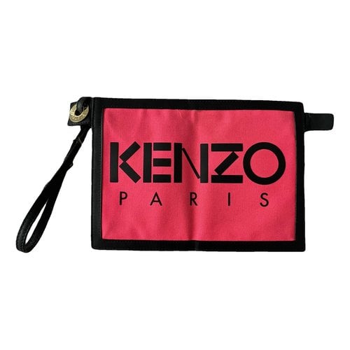 Pre-owned Kenzo Clutch Bag In Multicolour