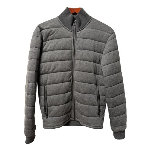 Pre-owned Zegna Cashmere Jacket In Grey