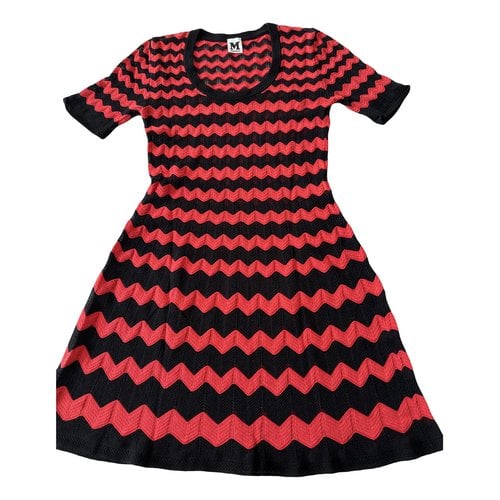 Pre-owned M Missoni Mid-length Dress In Red