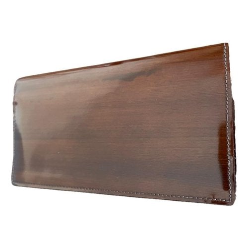 Pre-owned Zilli Leather Wallet In Brown