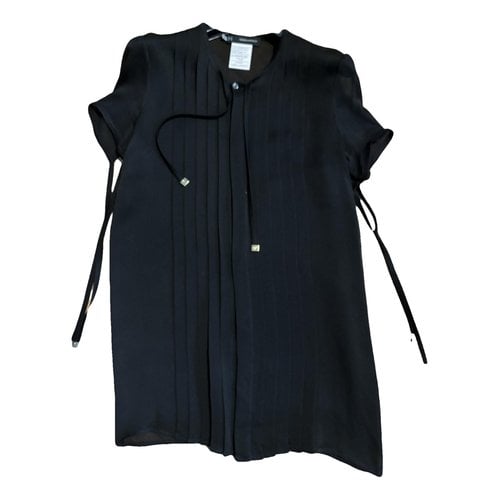 Pre-owned Dsquared2 Silk Blouse In Black