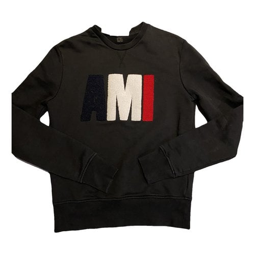 Pre-owned Ami Alexandre Mattiussi Sweatshirt In Black