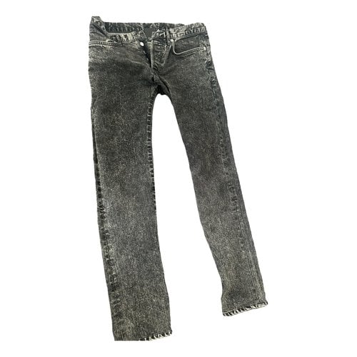 Pre-owned Dior Straight Jeans In Khaki