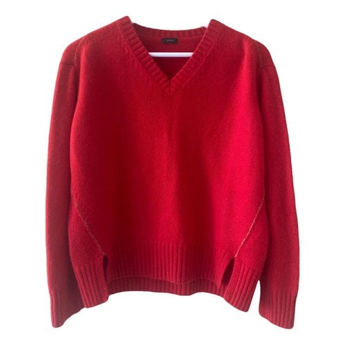 Pre-owned Joseph Cashmere Jumper In Red