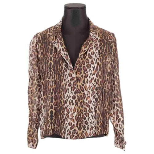 Pre-owned Roseanna Silk Blouse In Brown