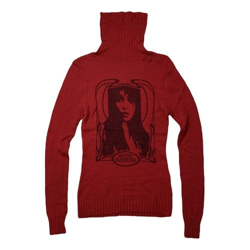 Pre-owned Hysteric Glamour Cashmere Sweatshirt In Red