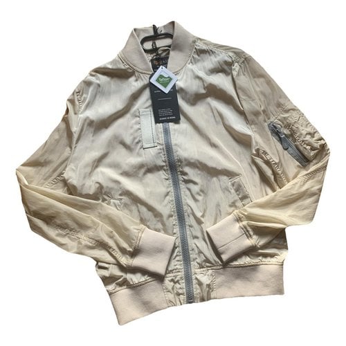Pre-owned Alpha Industries Jacket In White