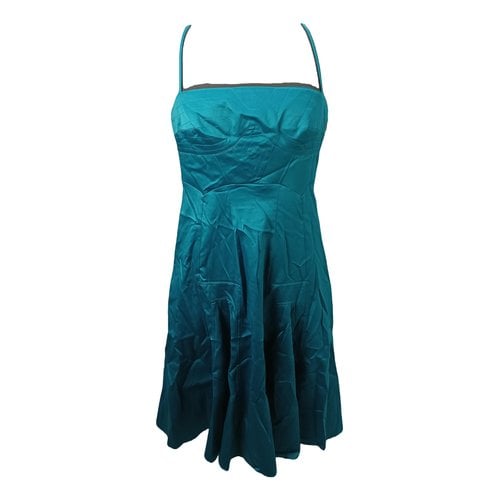 Pre-owned Just Cavalli Dress In Green
