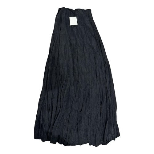 Pre-owned Totême Silk Maxi Dress In Black