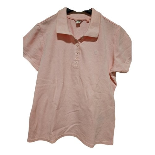 Pre-owned Guess Polo In Pink