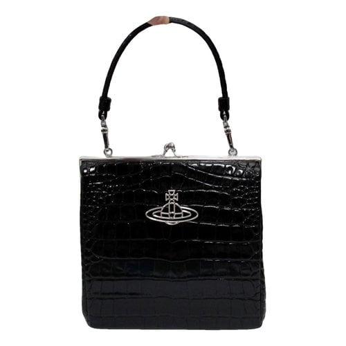 Pre-owned Vivienne Westwood Leather Bag In Black