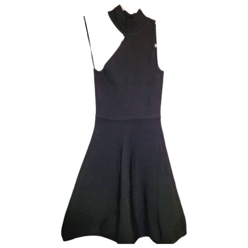 Pre-owned Cushnie Et Ochs Mini Dress In Black