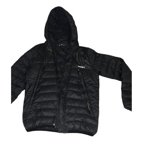 Pre-owned Timberland Puffer In Black