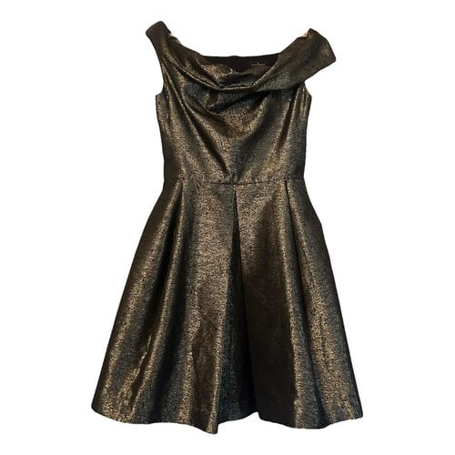 Pre-owned Vivienne Westwood Anglomania Mid-length Dress In Metallic