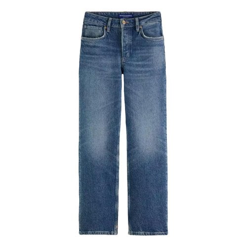 Pre-owned Scotch & Soda Straight Jeans In Blue
