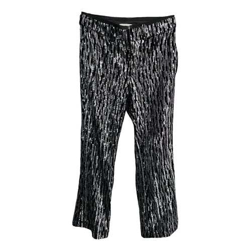 Pre-owned Zadig & Voltaire Trousers In Black