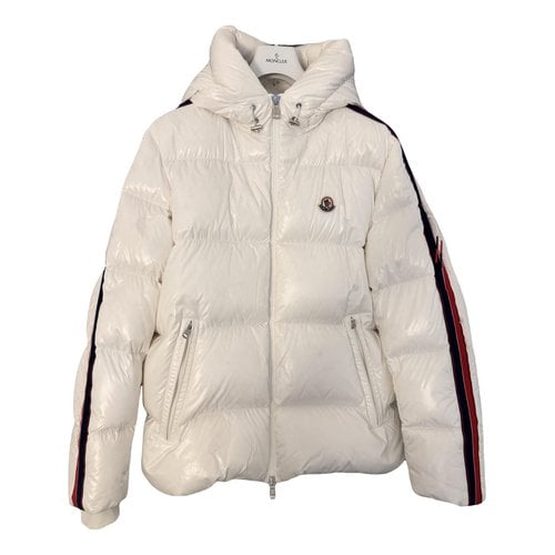 Pre-owned Moncler Jacket In White