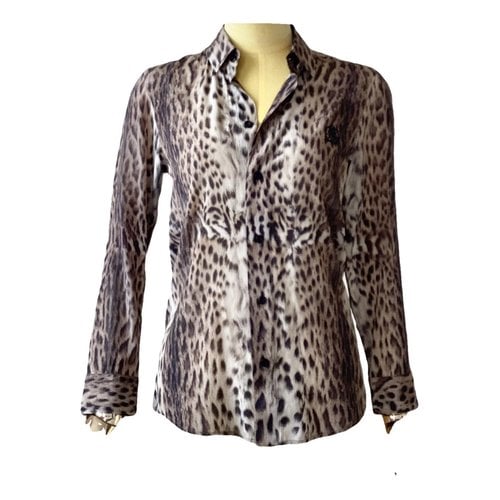 Pre-owned Jean Paul Gaultier Silk Shirt In Brown