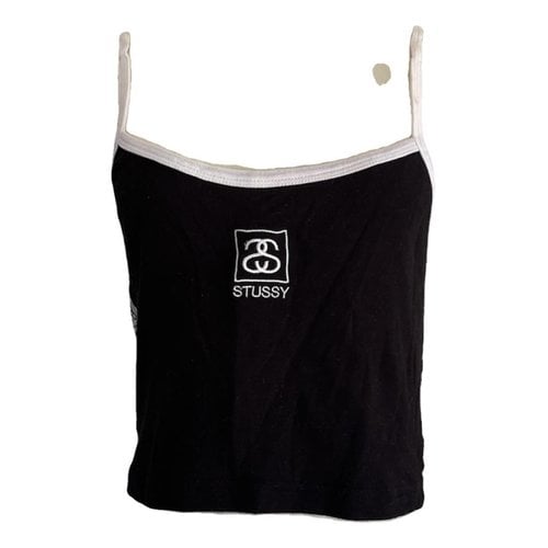 Pre-owned Stussy Camisole In Black