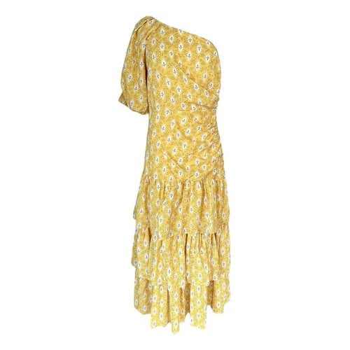 Pre-owned Veronica Beard Maxi Dress In Yellow