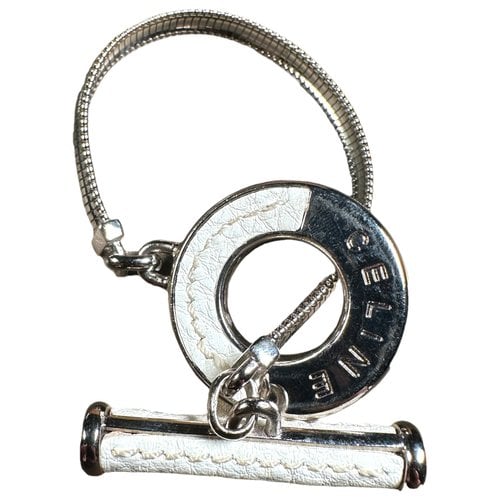 Pre-owned Celine Minimal Bracelet In Silver