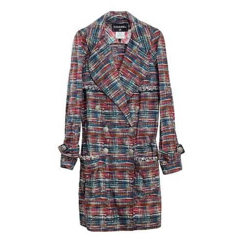 Pre-owned Chanel Coat In Multicolour