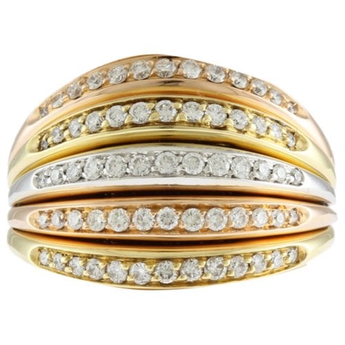 Pre-owned Damiani Yellow Gold Ring