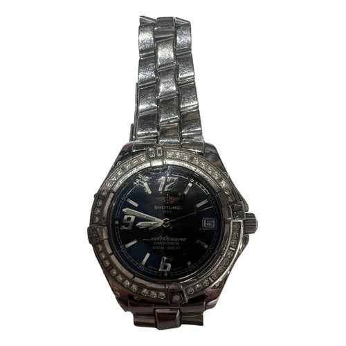 Pre-owned Breitling Colt Watch In Black