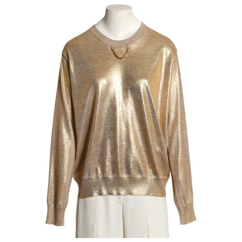 Pre-owned Louis Vuitton Wool Jumper In Gold