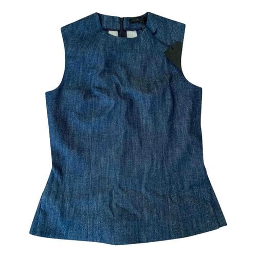 Pre-owned Victoria Beckham Vest In Blue