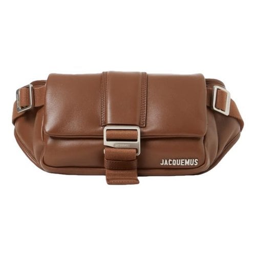 Pre-owned Jacquemus Leather Satchel In Brown