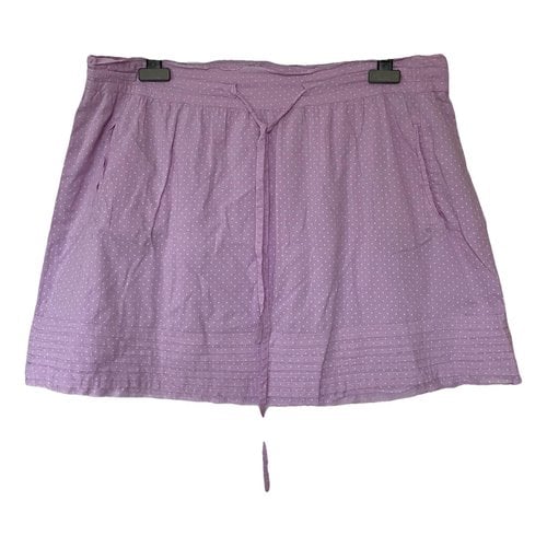 Pre-owned Zadig & Voltaire Mid-length Skirt In Purple