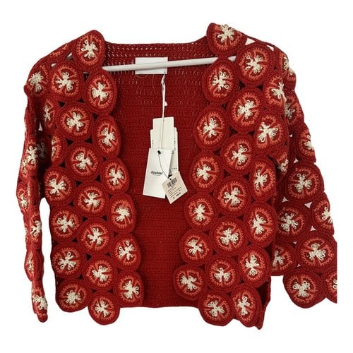 Pre-owned Doublet Cardigan In Red