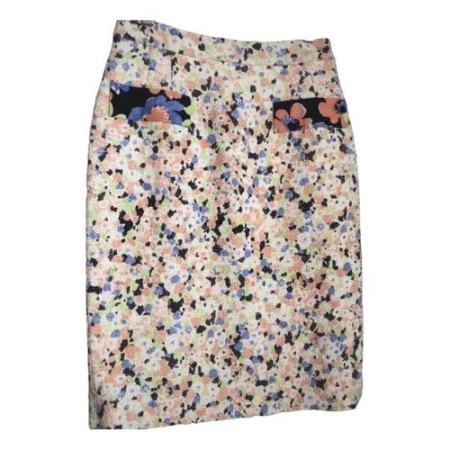 Pre-owned Moschino Mid-length Skirt In Multicolour