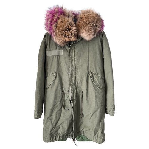 Pre-owned Mr & Mrs Italy Parka In Khaki